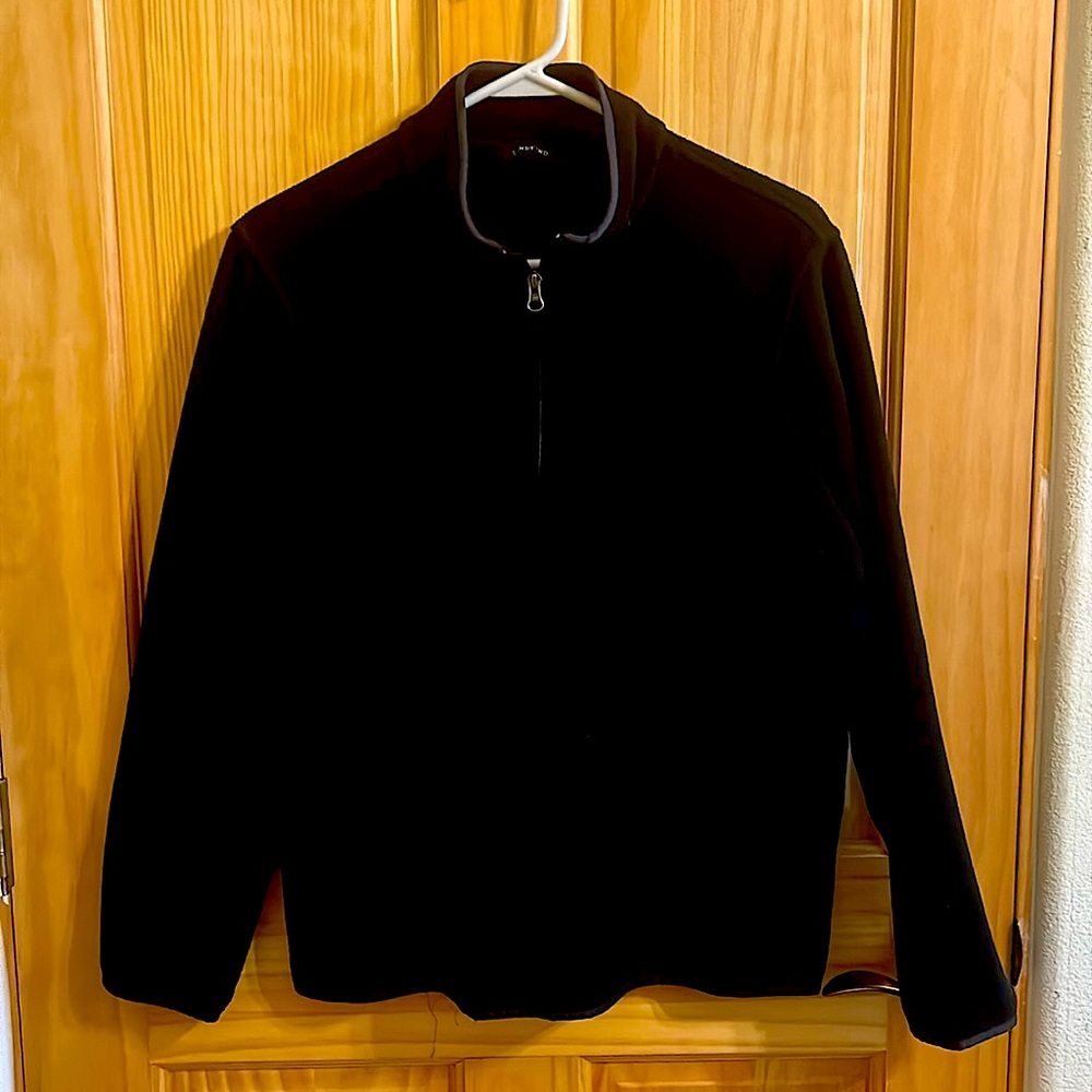 2 LANDS’ END Large 14-16 fleece sweater